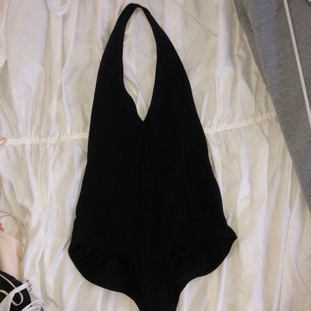 Black unitard shirt